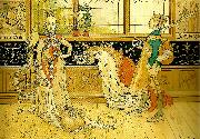 Carl Larsson sanct goran china oil painting artist